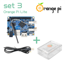 Orange Pi Lite+Transparent ABS Case+Power Cable, Support Android,Ubuntu,Debian OS Single Board 2024 - buy cheap