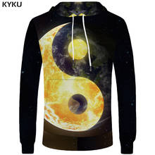 Kyku-galaxy sweatshirt for men 2024 - compre barato