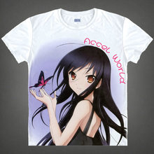 Accel World T-Shirt Haru Shirt summer cool shirts short sleeves men &women's shirts girls' night skirts colorfast anime t-shirts 2024 - buy cheap