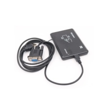 RS232 RFID 13,56 МГц IC считыватель ISO14443A S50 S70 кард-ридер последовательный порт 2024 - купить недорого