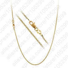 Accesorios bonitos para collares de 16 "-30", cadena de oro dorado plateado Rolo + colgante de broche Lobeter, 1 unidad 2024 - compra barato