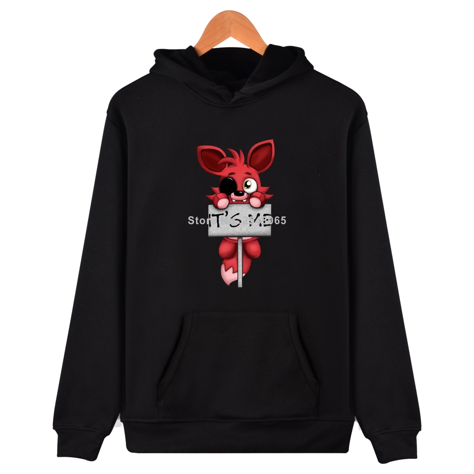 Desenho Animado Cinco Noites Na Freddys Fnaf Sweatshirt Para Roupas De  Capuz Camisetas De