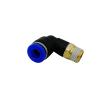 PL6-01 Pneumatic Connector Fitting 6mm OD Air Hose Tube Push in 1/8" Male Thread L Shape Gas Quick Joint Fittings 2024 - buy cheap