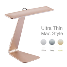 Ultrathin Folding Rechargeable Table Lamp For Mac Style Dimming LED Reading Study Desk Lamps Soft Eye-Protection Led Night Light 2024 - buy cheap