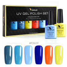 6pcs*7.5ml VENALISA Gel Varnish Kits Hot Sale Nail Art Manicure CANNI Supply Enamel Nail Varnish Soak off UV LED Gel Nail Polish 2024 - buy cheap