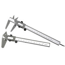 Vernier Caliper Practical Gauge Scale Meter Silver 0.01mm Parts Metal Caliper Dial Stainless Steel Slide Gauge 2024 - buy cheap
