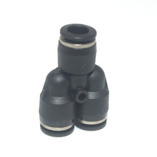 3 Way Port Union Y Shape Pneumatic 4 6 8 10 12mm Hose Tube Push in Plastic Pipe Fitting Connectors Quick Fittings & Different OD 2024 - buy cheap