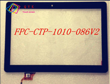 + Рамка 10,1 дюйма для efun nextbook NXW101QC232 FPC-CTP-1010-086V2-1 емкостный сенсорный экран стеклянная панель дигитайзера 2024 - купить недорого