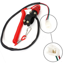 New Motorcycle ATV Boat Engine Stop Closed Kill Push Button Switch Safety Tether 2024 - buy cheap