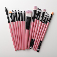 FLD 15pcs Maleup Brushes Set Mascara Blush Eye Brush Set Foundation Eyelash Eyeliner Face Concealer Makeup Brush Tools kit 2024 - buy cheap