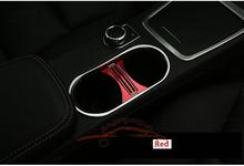 aluminum alloy Car  Cup Holder Cover Trim sticker For Mercedes Benz A-class/CLA-class/GLA-class 2024 - buy cheap