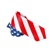 Галстук с принтом американского флага, мужские и женские галстуки на шею, новинка 2019, тканые галстуки унисекс для взрослых, для свадьбы, вечеринки, Дня независимости, 1 шт. 2024 - купить недорого