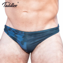Taddlee Brand Sexy Men's Swimwear Swimsuits Swimming Briefs Bikini Gay Penis Pouch Low Rise Camo Swim Bikini Man Bathing Suits 2024 - buy cheap