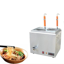 Stainless Steel Electric Noodles Cooker/Noodles Cooking Tools/Commercial Double Parts Pasta Boiler Cooking Machine with 2 Basket 2024 - buy cheap