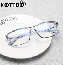 KOTTDO-gafas de sol cuadradas para hombre y mujer, lentes transparentes de montura, Estilo Vintage, a la moda, novedad de 2019 2024 - compra barato