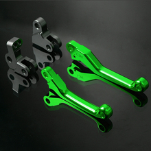 Dirt Bike Pivot Brake Clutch Levers hand grip Handbrake For KAWASAKI KLX125,D-TRACKER125 2010 2011 2012 2013 2014 2015 2016 2024 - buy cheap