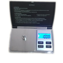 Mini báscula Digital de precisión para joyería, balanza electrónica portátil con superficie de acero inoxidable, LCD, 500G, 0,01g 2024 - compra barato