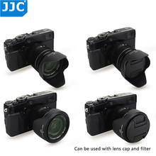 Черная бленда JJC для объектива камеры FUJINON xf14 мм F2.8 R 2024 - купить недорого