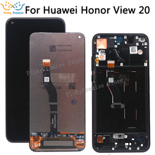 6,4 "AAA Оригинальный ЖК-дисплей для Huawei Honor View 20 ЖК-дисплей + кодирующий преобразователь сенсорного экрана в сборе для Honor V20 ЖК-дисплей 2024 - купить недорого