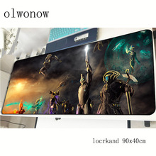 warframe mouse pad anime 900x400x2mm mousepads best gaming mousepad gamer New arrival personalized mouse pads keyboard pc pad 2024 - buy cheap