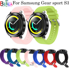 Correa de silicona suave para reloj Samsung Gear sport S2, repuesto de correa de reloj inteligente de 20mm, accesorios 2024 - compra barato