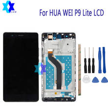 For HUAWEI P9 Lite LCD Display +Touch Screen Panel Digital Replacement Parts Assembly Original 5.2 inch 1920x1080P Stock 2024 - buy cheap