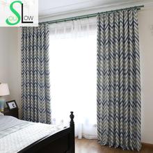 Slow Soul New Neon High Precision Printing All Shade Curtains Curtain Printed Striped Cortinas For Living Room Kitchen Bedroom 2024 - buy cheap