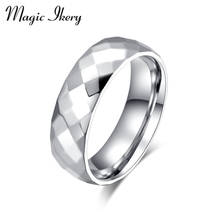 Magic Ikery Stainless Steel Ring Personalized Couple Ring Wholesale Fashion Jewelry For Lovers MKR-022 2024 - buy cheap