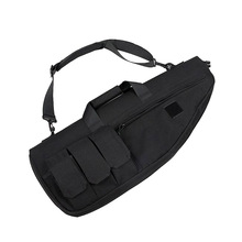 Esporte ao ar livre saco tático 70cm náilon airsoft rifle caso cun transportar proteção bolsa para caminhadas caça acessórios bolsa de ombro 2024 - compre barato