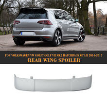 Alerón trasero FRP para coche, accesorio para Volkswagen VW Golf 7 MK7 VII GTI R Hatchback 2014-2017, estilismo de coche, imprimación gris sin pintar 2024 - compra barato