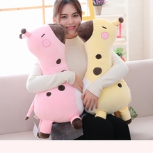 1pc 30/50/80cm Cute Fat Deer Soft Pillow Lovely Giraffe Plush Toys Doll For Kids Brinquedos Kawaii Gift For Baby Birthday Gifts 2024 - buy cheap