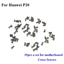 17 шт. набор для Huawei p20 P 20 материнская плата, крестовые винты для Huawei P20 p 20 скрещивающий винт Repalcment 2024 - купить недорого