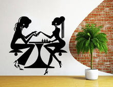 Wall Decal Beauty Nail Manicure Manicure Vinyl Detachable Decal, Interior Decoration Sticker Hairdresser MF11 2024 - buy cheap