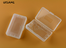 OCGAME-caja de almacenamiento para Cartucho de juegos de Nintendo Game Boy, estuche transparente de reemplazo para Cartucho de juegos GBA / GBA SP, 10 unids/lote 2024 - compra barato