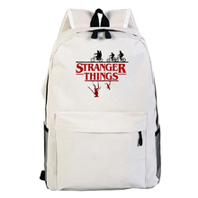 Stranger Things-mochila para ordenador portátil para niños y niñas, morral escolar para estudiantes, Unisex, de viaje, novedad de 2019 2024 - compra barato