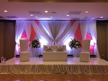 Fondo de boda de lujo con lentejuelas brillantes, guirnaldas para boda, decoración de escenario, 10 pies x 20 pies 2024 - compra barato