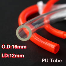 1M PU Tube 16mm*12mm Air Hose Pipe  Polyurethane Tubing OD 16mm ID 12mm high quality  Pneumatic Component for Compressor 2024 - buy cheap
