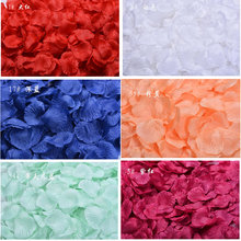 2000pcs/lot Colorful Artificial Silk Rose Petals for Wedding Birthday Event Party DIY Petals Decorative Flowers 2024 - buy cheap