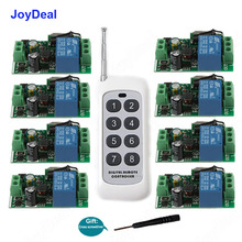 433Mhz Universal Wireless RF Remote Control Switch AC 110V 220V 240V 1CH Relay Receiver Module and RF 433 Mhz Remote Transmitter 2024 - buy cheap