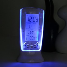 Reloj Digital Led Frozen, reloj Reloj de escritorio, despertador de mesita de noche, reloj electrónico, regalo cuadrado 2024 - compra barato