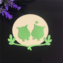 Animal Cute owl Metal Cutting Dies Stencils For DIY Scrapbooking Decorative Embossing Suit Paper Cards Die Cutting Template 2024 - buy cheap