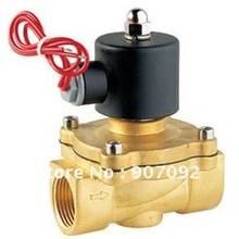 1/2'' 100% Gurantee 2W Series UD Water Solenoid Valve Brass 2 Way Valve Oil Gas Valves 2W160-15 DC12V DC24V AC110V or AC220V 2024 - buy cheap