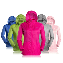 VipSport Windbreaker Jacket Waterpoof Ultra Light Women Running Coat Outdoor Clothing Anti-Uv UPF 40 Sun Protection Run Raincoat 2024 - buy cheap