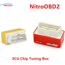 Nitro-Interfaz de sintonización de Chip diésel, enchufe y unidad de más potencia/más escáner obd, OBD2, NitroOBD2 2024 - compra barato
