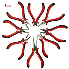 Mini Pliers Diagnoal Pliers Cutter DIY Tool Insulated Plier Cutting Clamping Stripping 8pcs/set 2024 - buy cheap