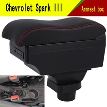 Reposabrazos para Chevrolet Spark III, caja de reposabrazos con almacenamiento central, contenido Aveo T200 2024 - compra barato