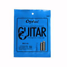 Orphee RX15 (009-042) Music Wire Set 6pcs/set Great Bright Tone Super Light  Electric Guitar Strings 2024 - buy cheap