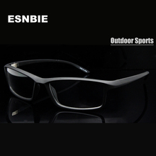 ESNBIE New TR90 Plastic Flexible Clear Lens Glasses Frame Men 6 Base Prescription Eyeglasses Frames cadre de lunettes pour homme 2024 - buy cheap