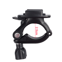 Suporte de câmera esportiva para moto, montagem com função de rotação para gopro 8 7 6 5 4 3 sjcam xiaomi yi diâmetro entre 25mm-30mm 2024 - compre barato