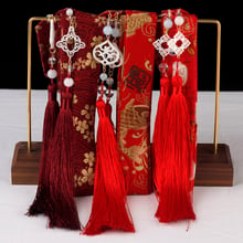 The Ancient costume dovetail hanfu headdress antique jewelry, hair and tassel hair rope ribbon rope tied hair ribbon costumes 2024 - buy cheap